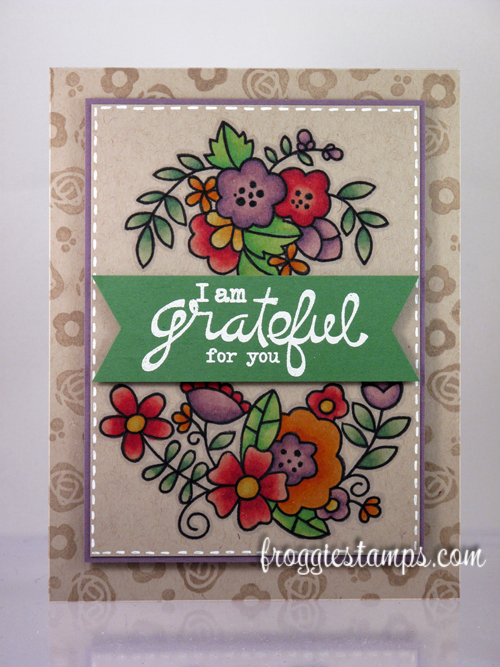 Copic Grateful for You Flowers 